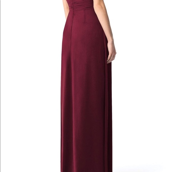 Nordstrom Dessy Ruched Chiffon Gown - Picture 3 of 3